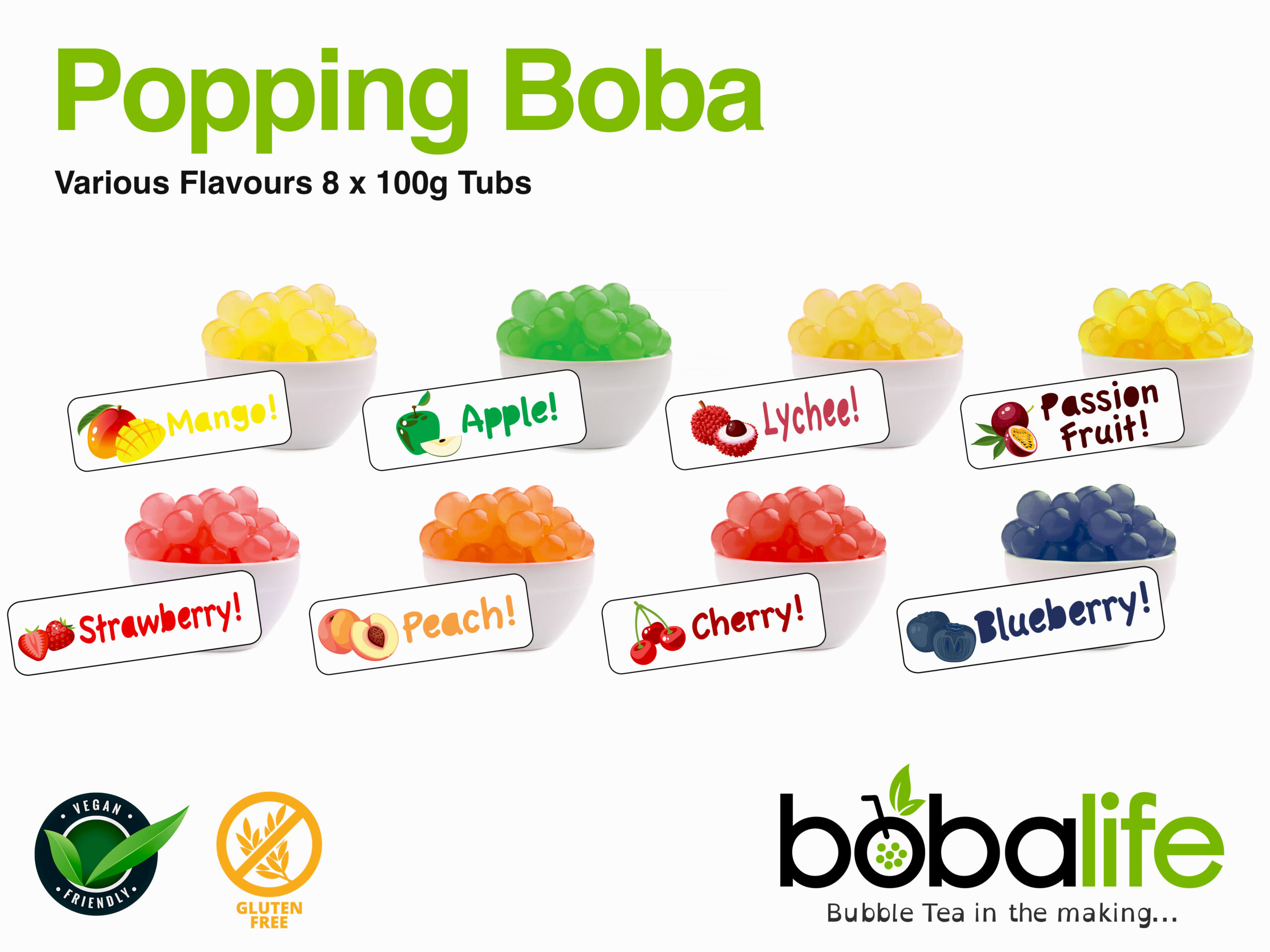 Bobalife Bubble Tea Popping Boba Multipack - Image 4