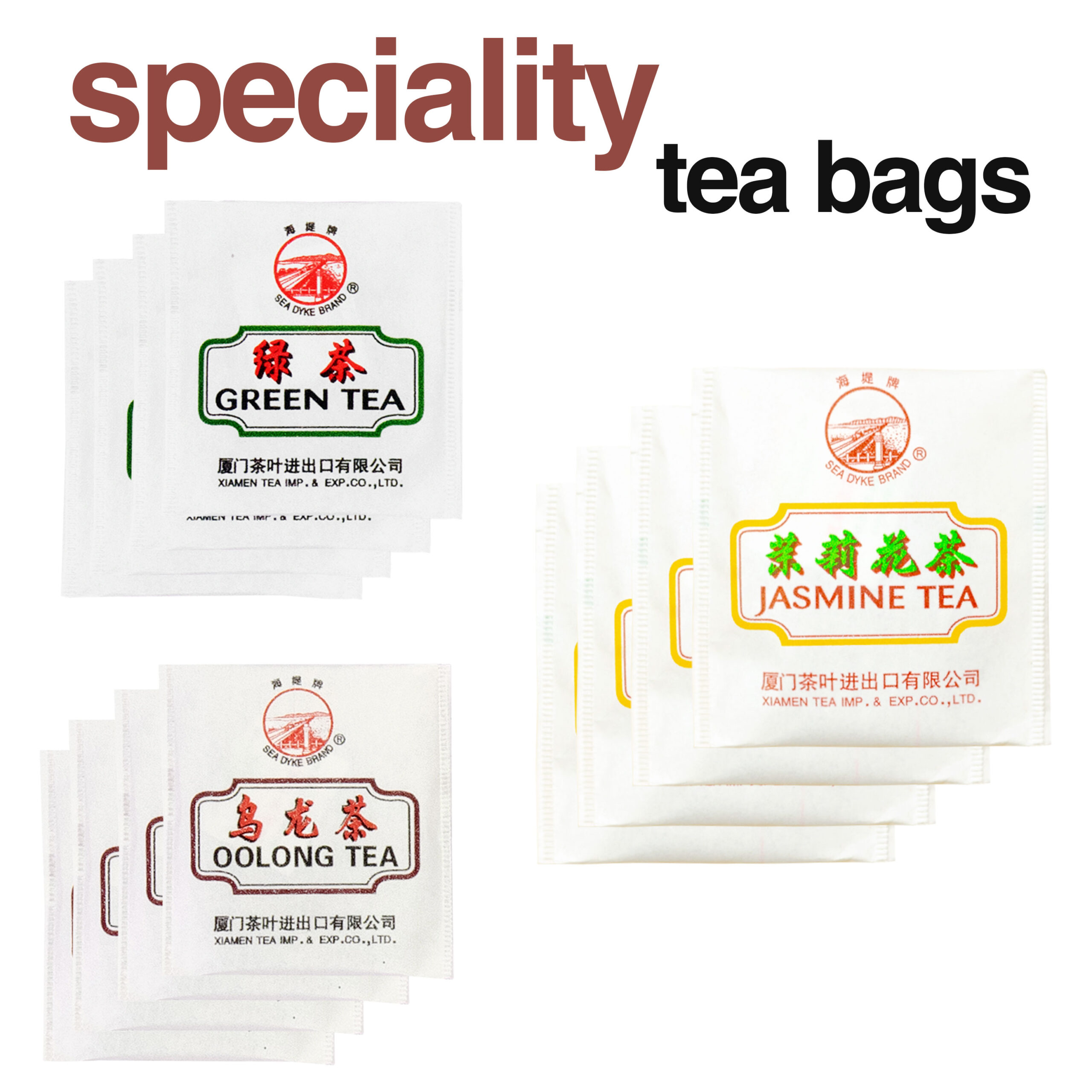 Speciality Tea Bags for Bubble Tea