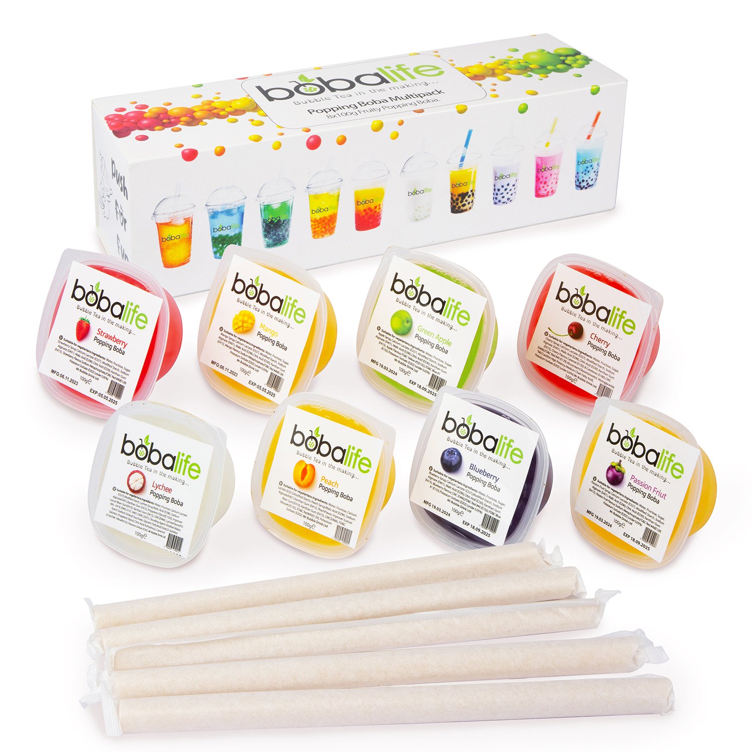 Bobalife Bubble Tea Popping Boba Multipack